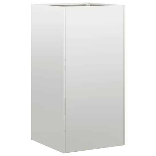 vidaXL Doniczka 40x40x80 cm Stal nierdzewna