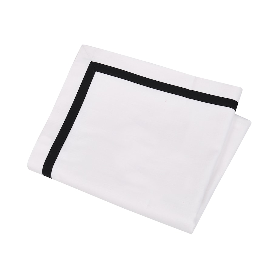 Bieżnik z dekoracyjnym paskiem Black Stripes – 50 × 150 cm