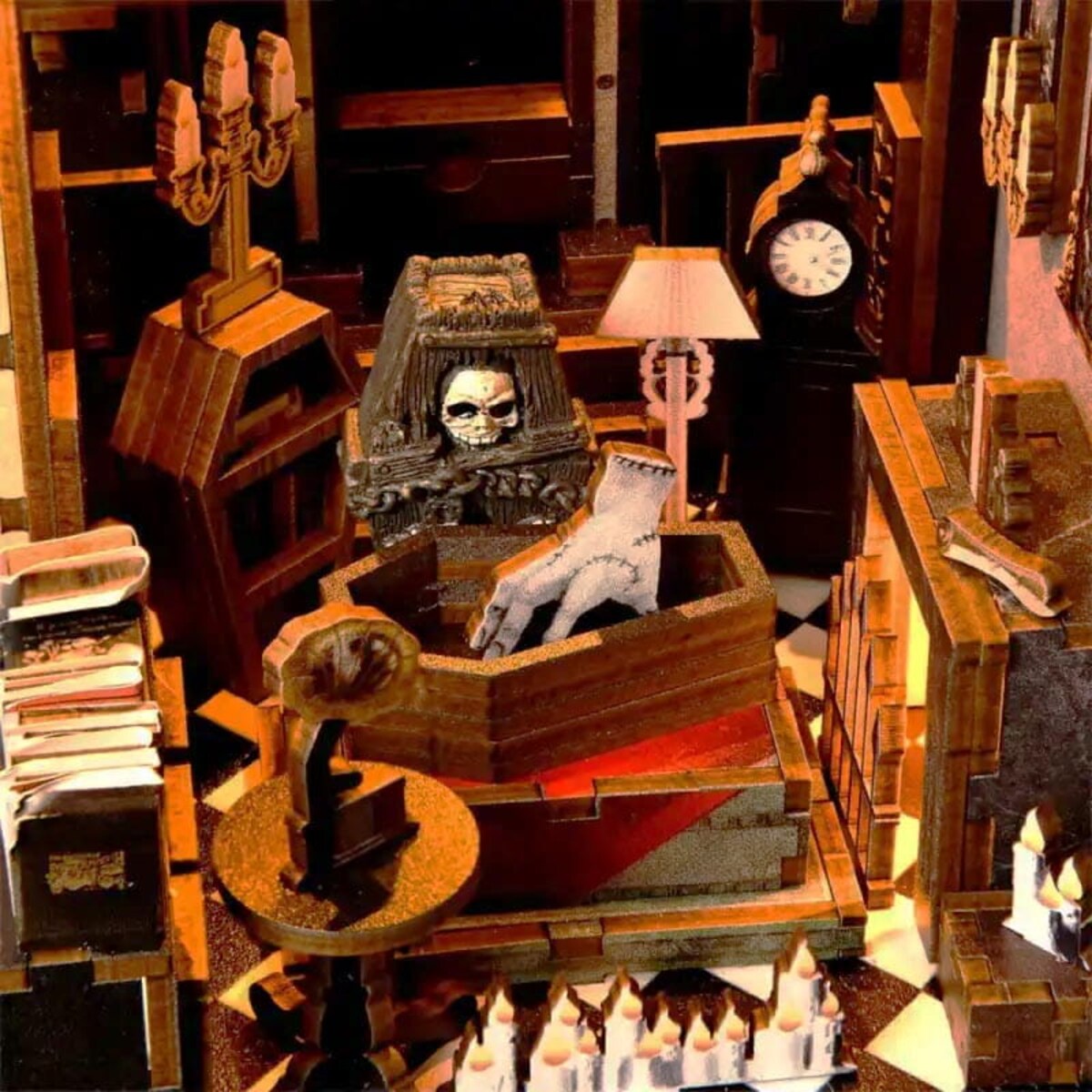 Miniaturowy domek Book Nook - Dracula family