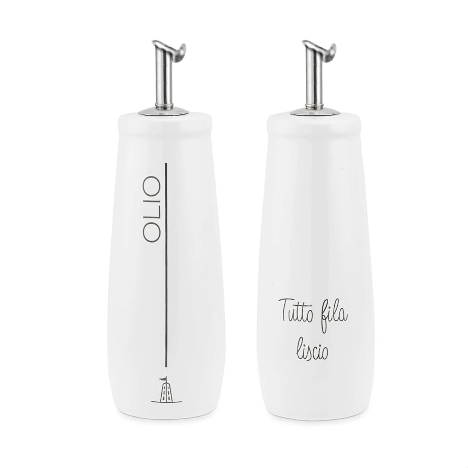 LA PORCELLANA BIANCA GLI ONESTI Butelka na oliwę 250 ml