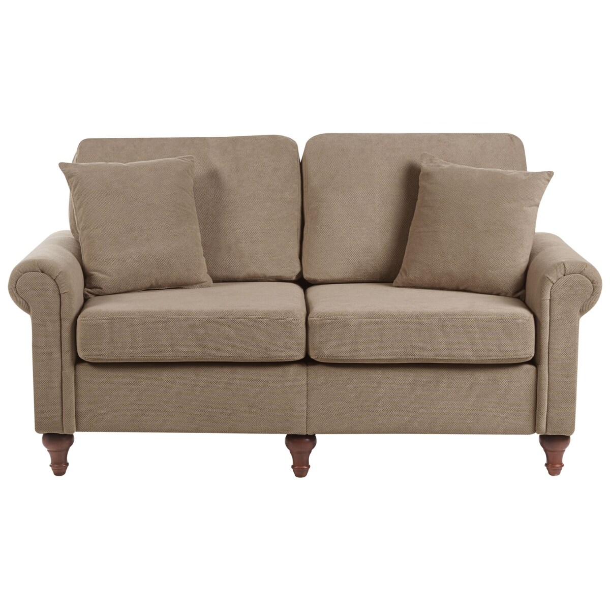 Komplet wypoczynkowy dla 5 osób GINNERUP Brązowy