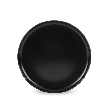 KONSIMO VICTO Elegancki zestaw obiadowy 6-osobowy szary czarny biały (18 elementów)