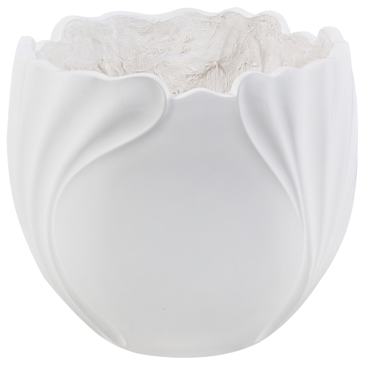 Donica ARPONE 44 cm Złamana biel
