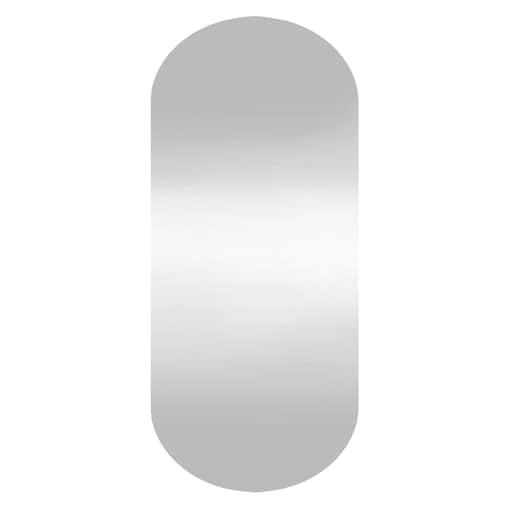 vidaXL Lustro ścienne, 35x80 cm, szklane, owalne