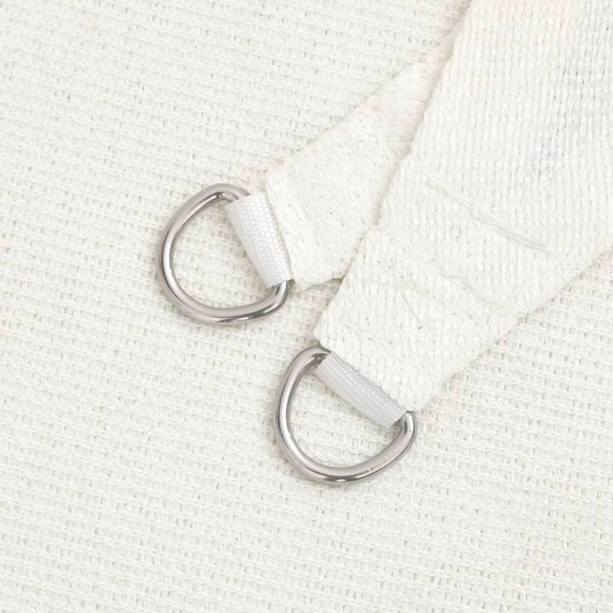 vidaXL Żagiel przeciwsłoneczny, 160 g/m², biały, 4,5x4,5x4,5m, HDPE