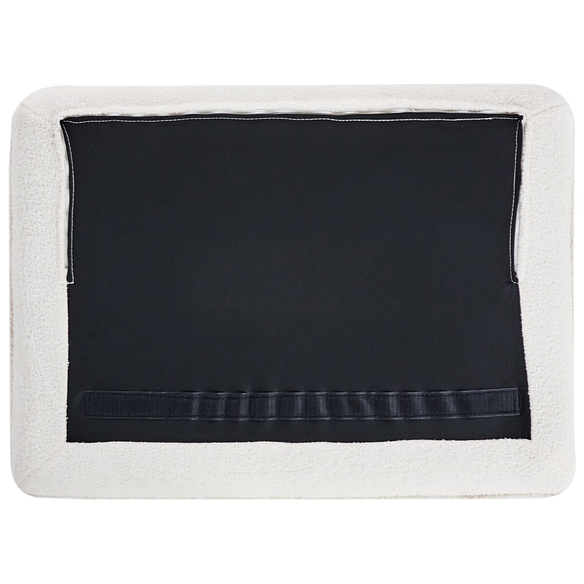 Sofa 3-osobowa boucle biała FREDERICA