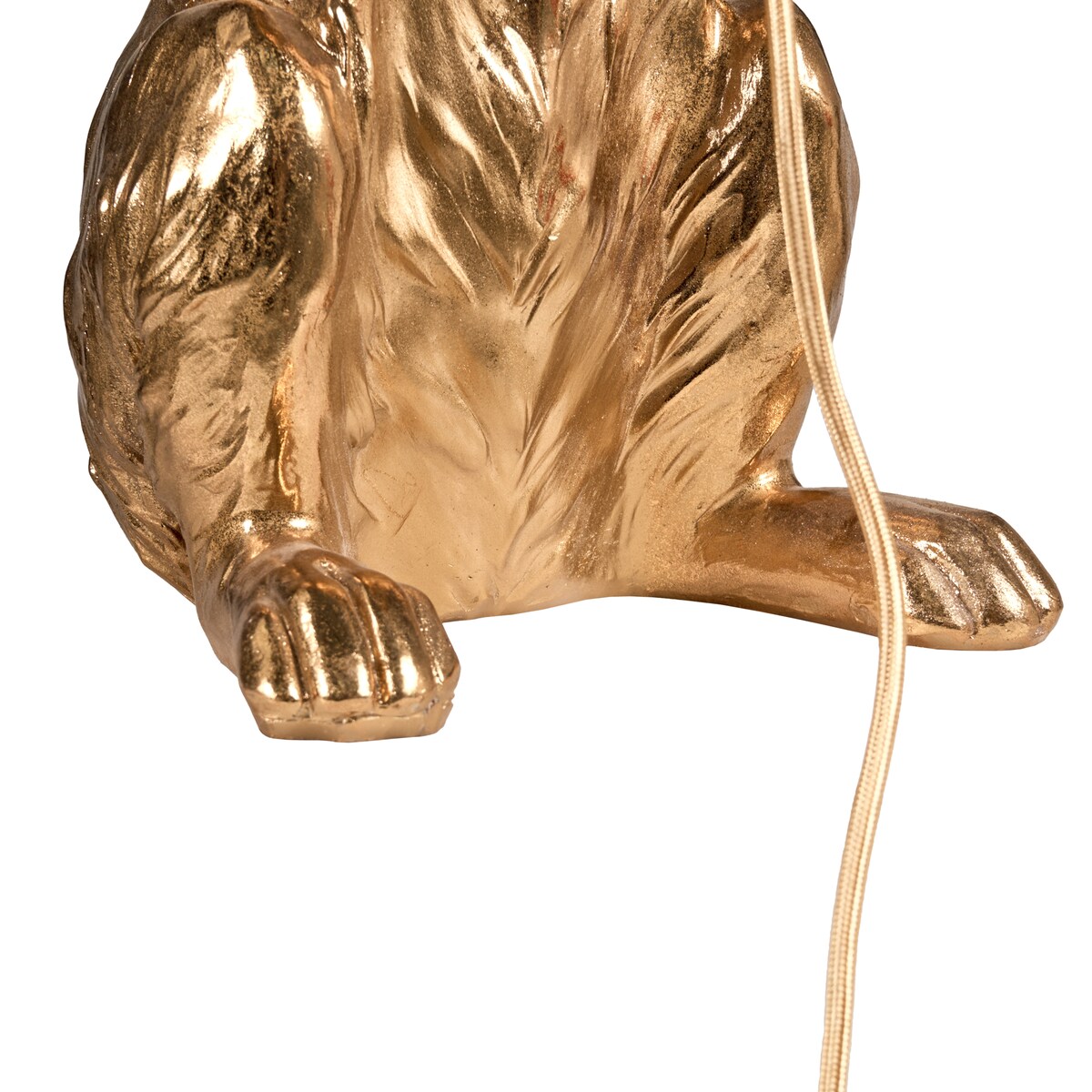 Lampa stołowa Królik BUGS Złoty