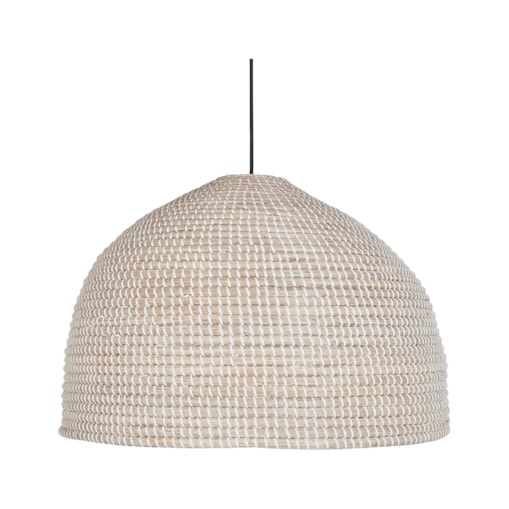 Lampa wisząca z trawy morskiej naturalna PEPAKAN