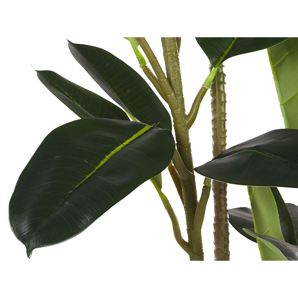 Sztuczna roślina FICUS ELASTICA 134 cm Zielony