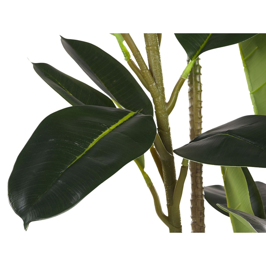 Sztuczna roślina FICUS ELASTICA 134 cm Zielony
