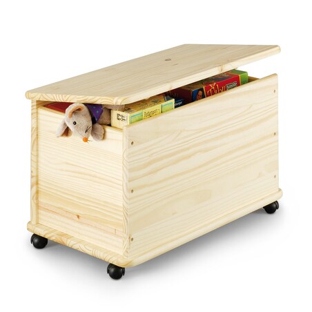 Skrzynia do przechowywania, organizer z pokrywą, 130 l, ZELLER