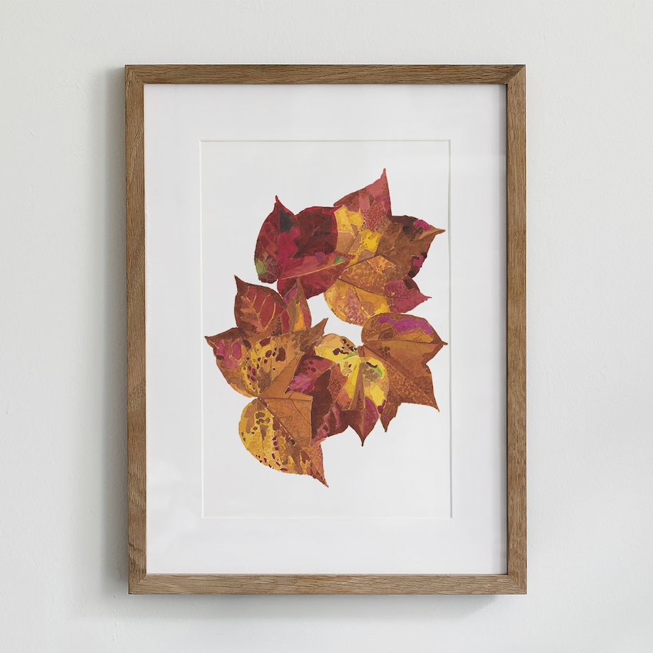 Plakat Jesienne liście #4 30x40cm