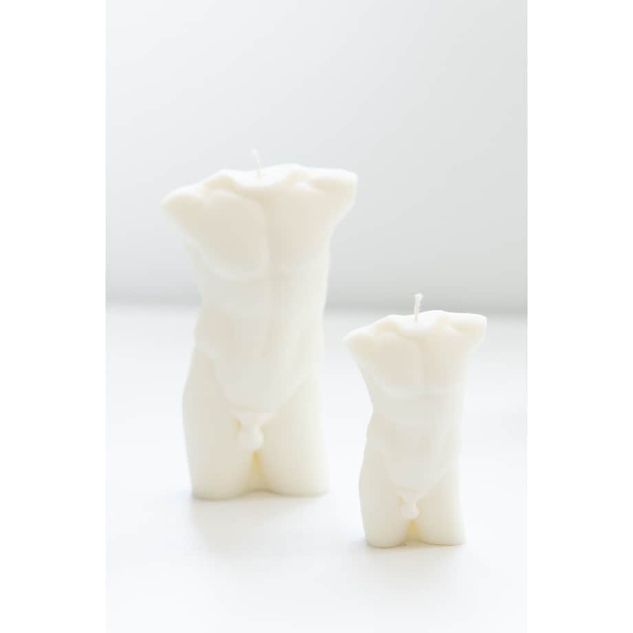 Świeca sojowa ciało mężczyzny Male L, 295 g, INSPIRA