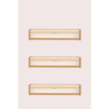 Zestaw 3 półek na książki