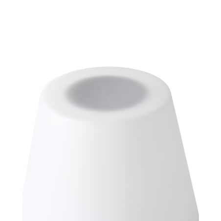 Lampa ogrodowa stojąca solarna LED FONESCA Z pilotem Biały