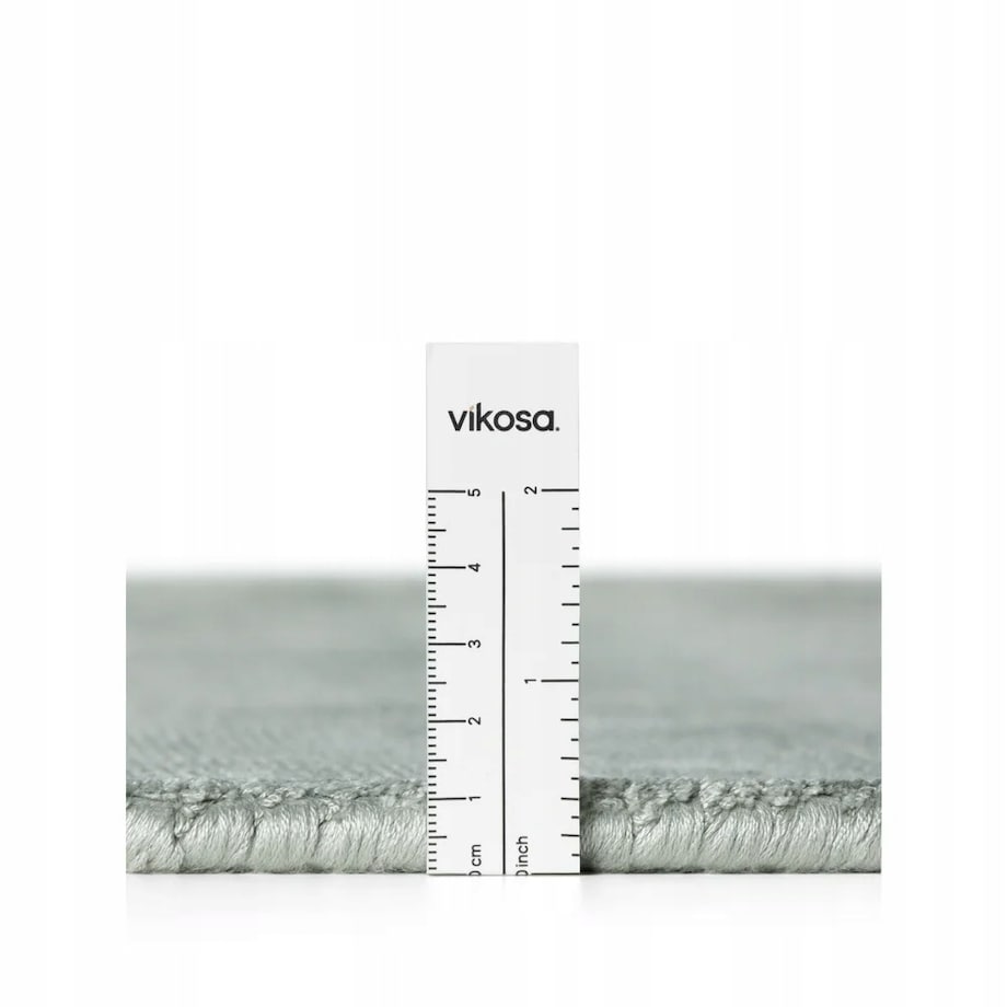 Dywan okrągły 120cm do salonu ,miekki jasno niebieskie włosie z wiskozy