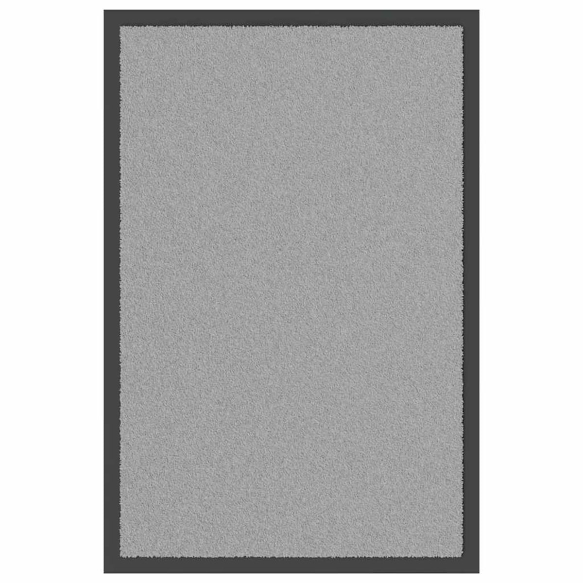 vidaXL Wycieraczka, szara, 40 x 60 cm