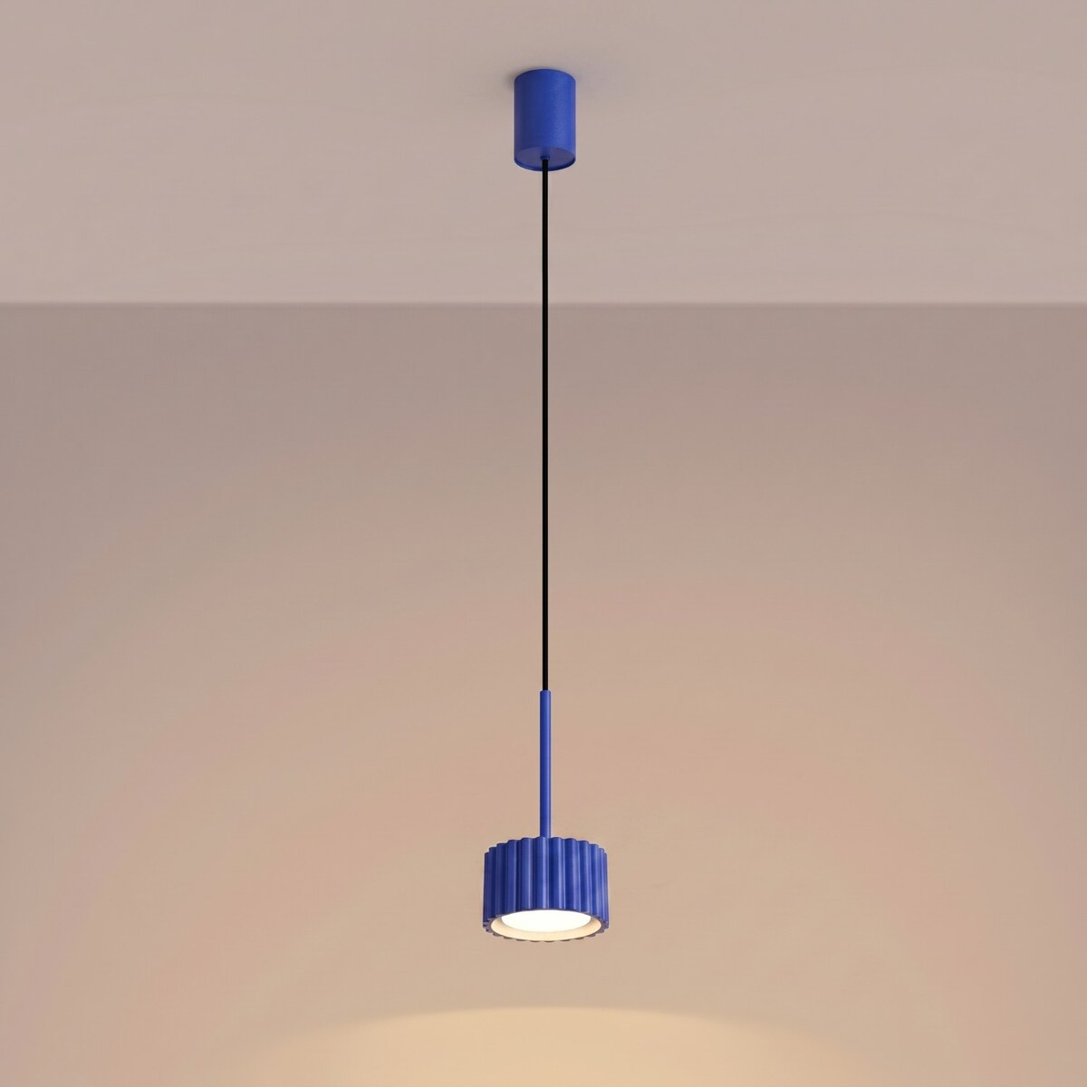 Lampa wisząca AURA 1 ultramaryna Gx53