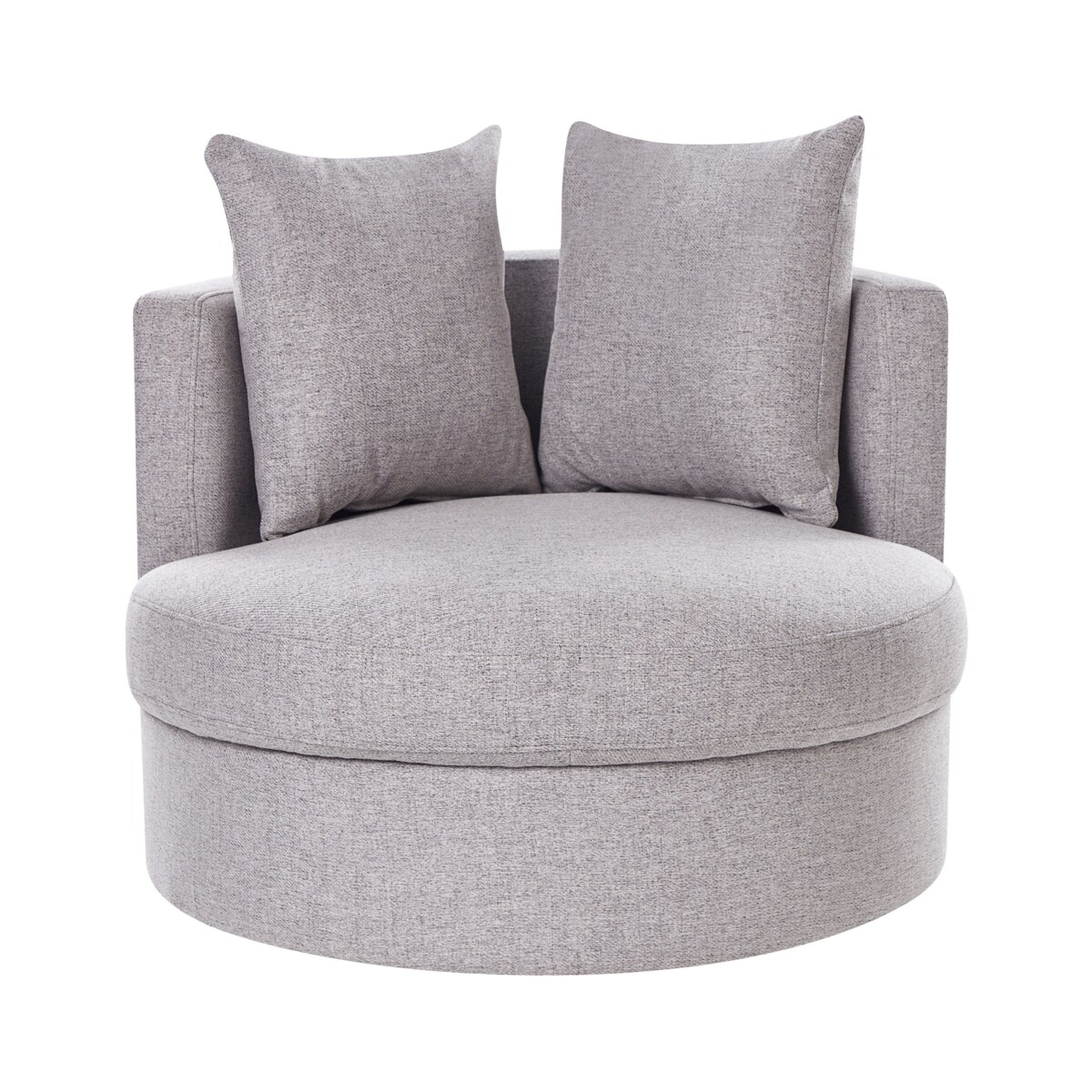 Fotel obrotowy szary DALBY