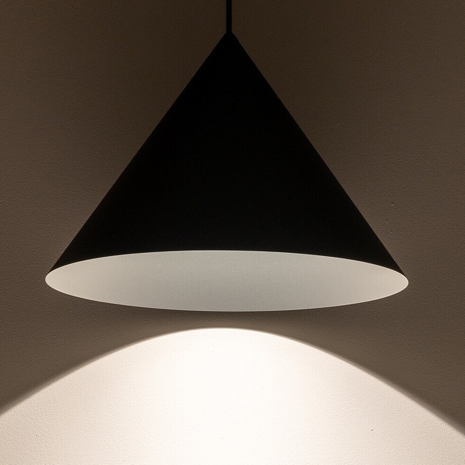 Lampa jadalniana zwis Zenith 10879 Nowodvorski nad stół stożek ciemnoszara