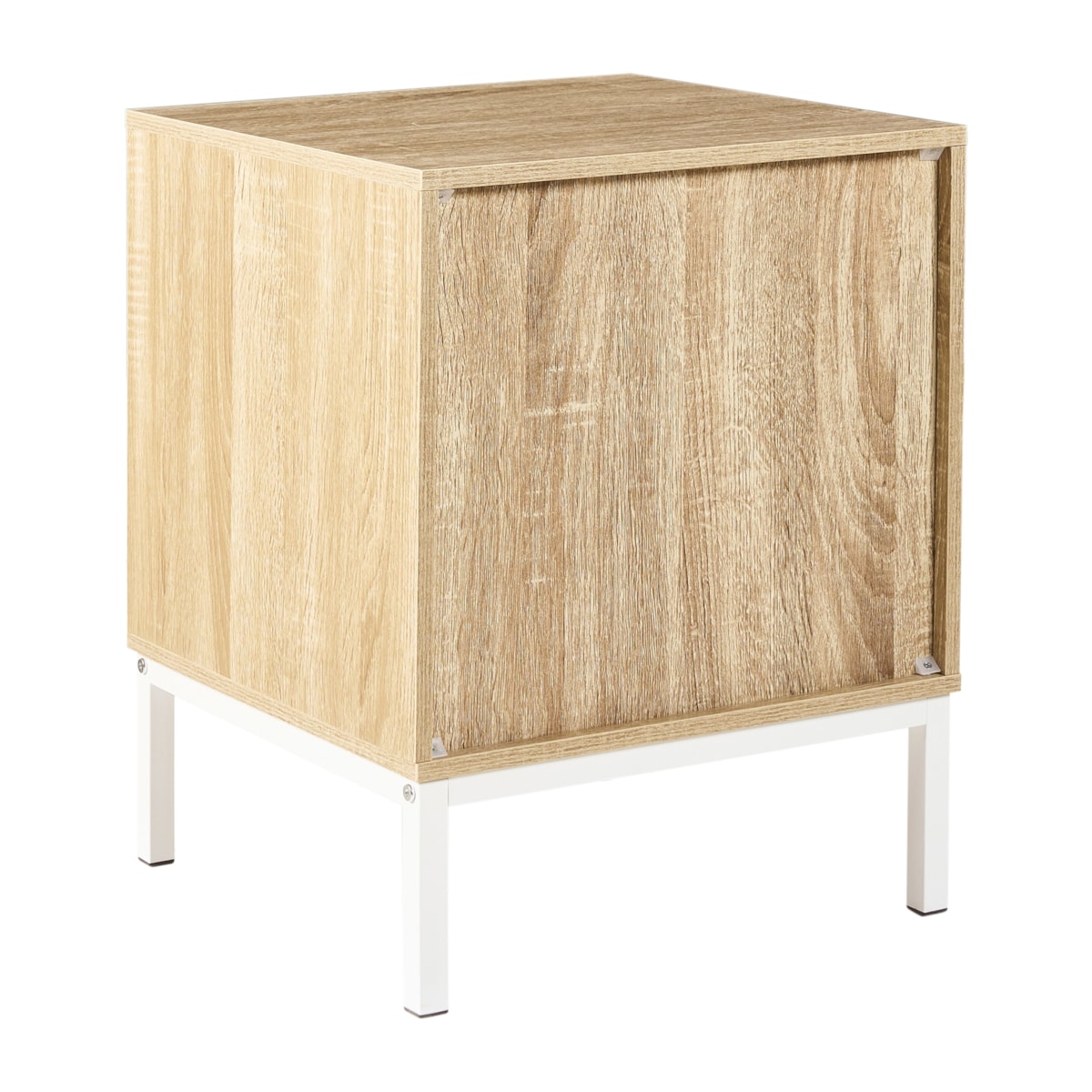 Szafka nocna 2 szuflady ROYALLA Jasnobrązowy