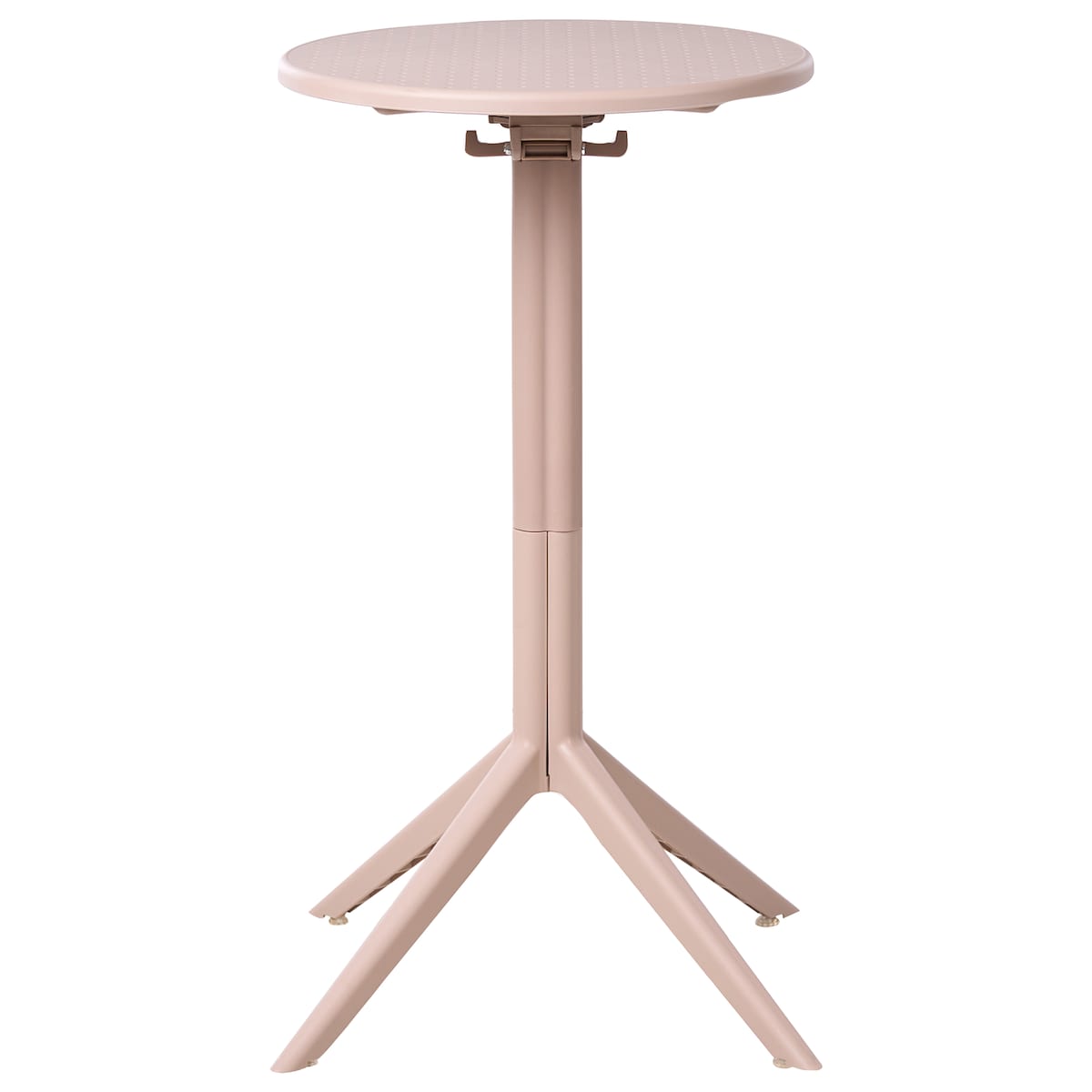 Stolik ogrodowy barowy LEGRENA 60 cm 60 cm Beżowy