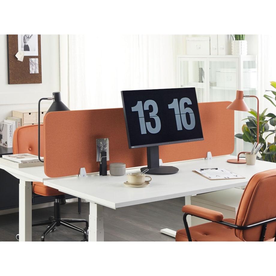 Przegroda biurkowa 180 x 40 cm Różne rozmiary