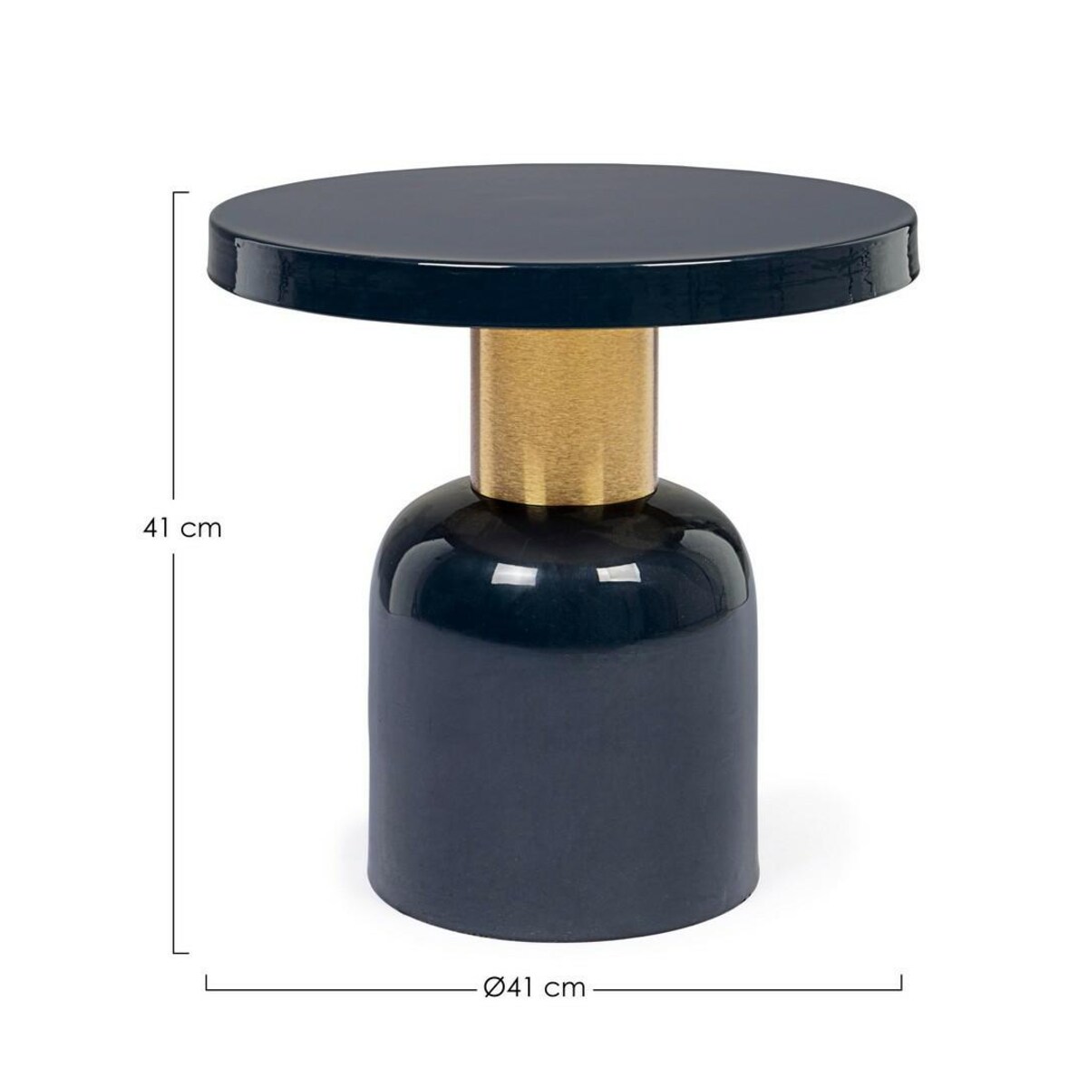 BIZZOTTO stolik kawowy NALIMA 41 niebieski