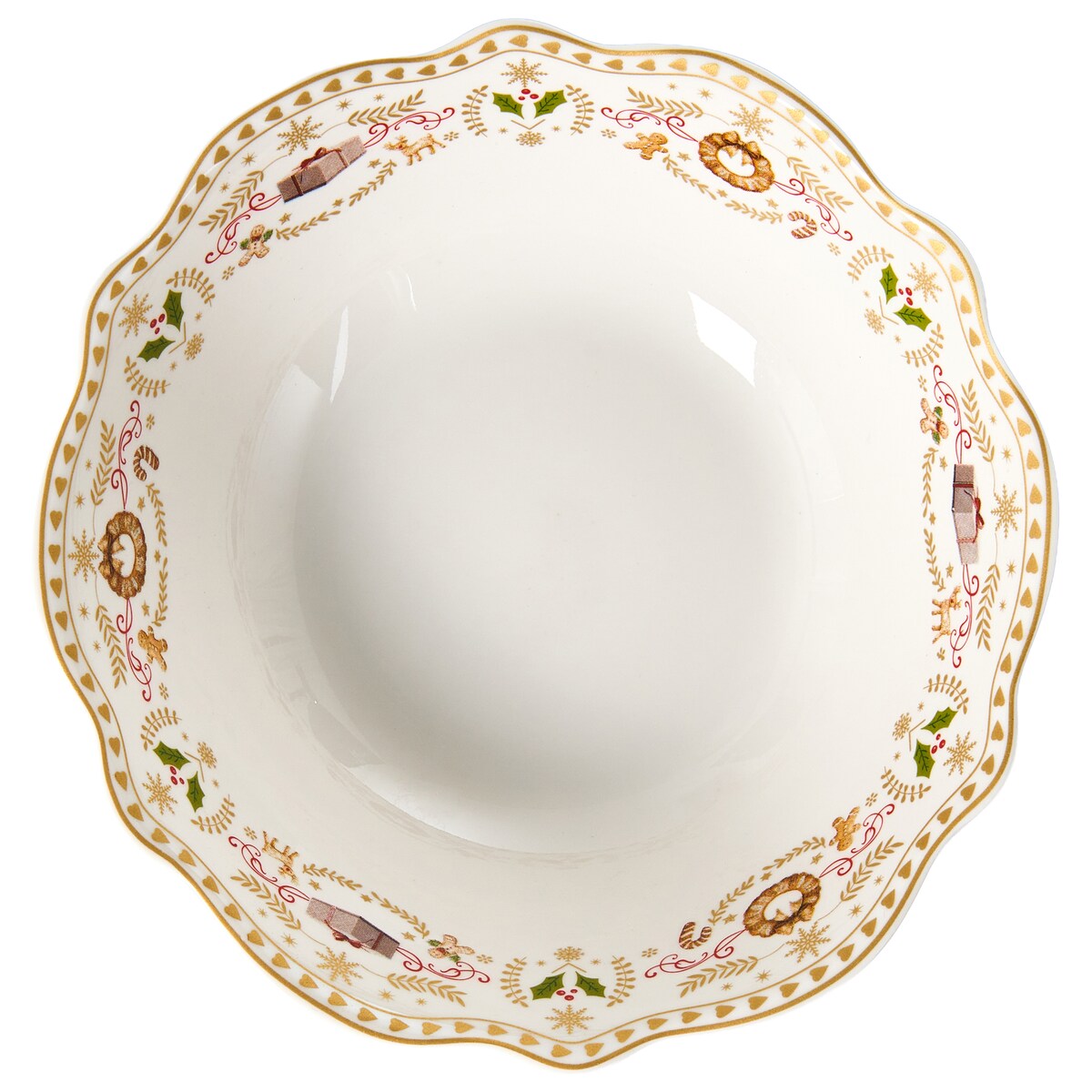 Zastawa stołowa 20-częściowa CARDAMOM Porcelana Biały