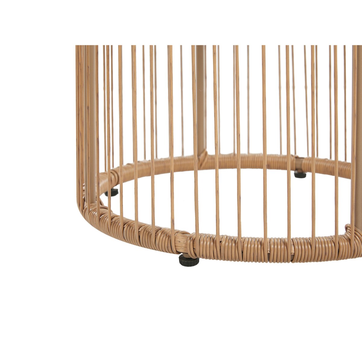 Zestaw mebli balkonowych z technorattanu naturalny LABICO