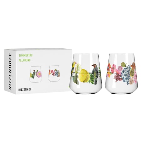 Zestaw 2 szklanek do koktajli Summer Dew, Olaf Hayek