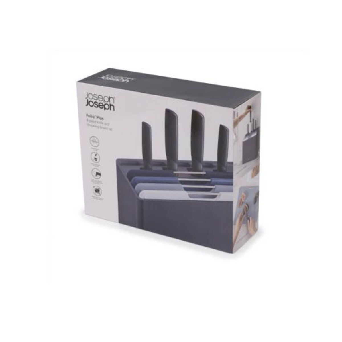 Zestaw: deski + noże Folio Joseph Joseph