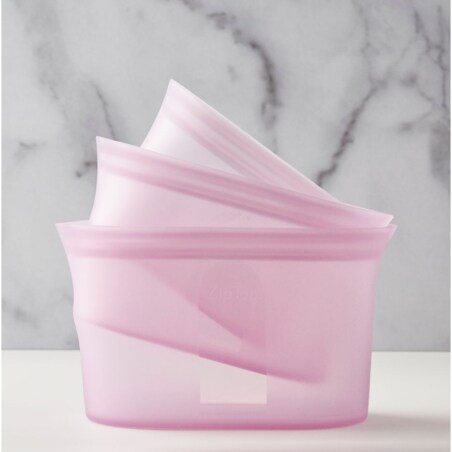 Zestaw 3 torebek: 2x śniadaniowa + na przekąski Lavender, Zip Top