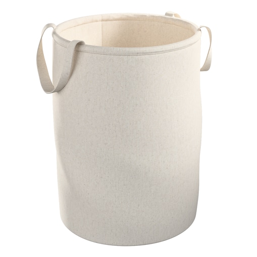 Kosz na zabawki Tobi, melanż szaro-beżowy, 40x60cm, Happiness