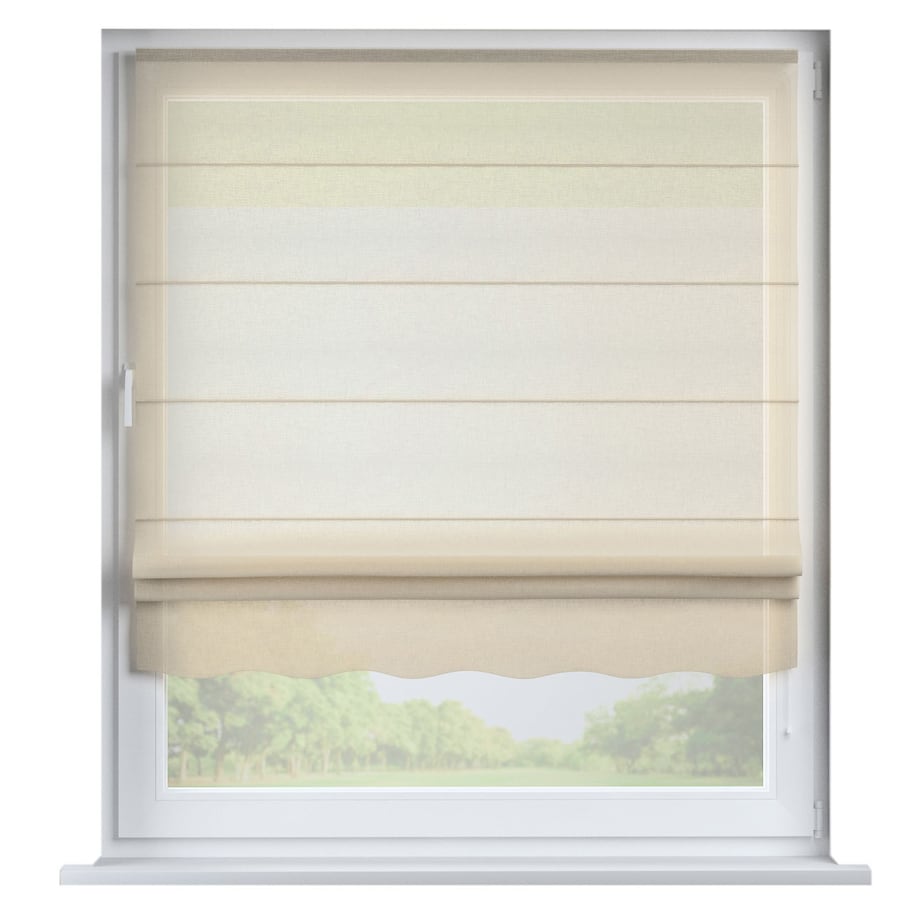 Roleta rzymska Florencja 120x170 prześwitujący beżowy