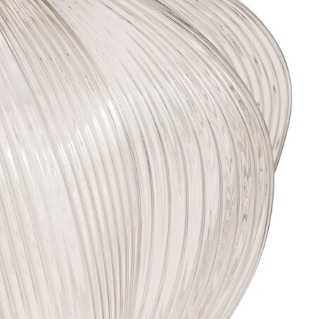 Lampa wisząca szklany klosz PHYLAS kwiat, Ø 27,5 cm
