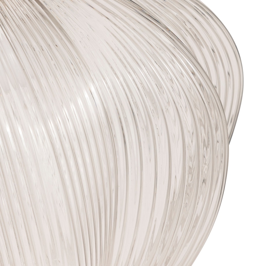 Lampa wisząca szklany klosz PHYLAS kwiat, Ø 27,5 cm