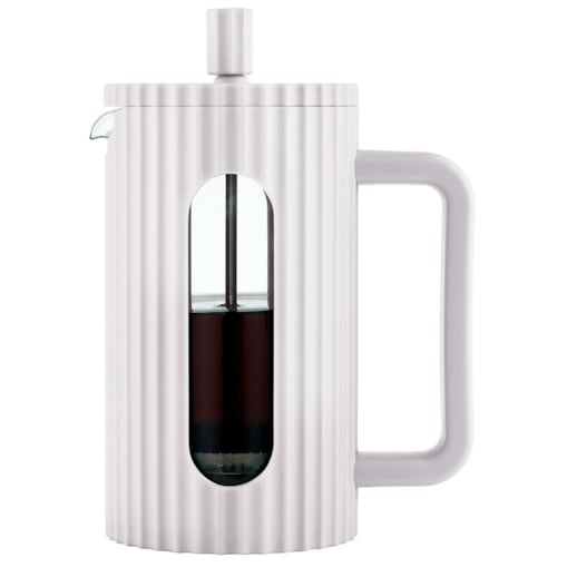 Zaparzacz do herbaty kawy szklany French Press 600 ml kremowy KLAUSBERG