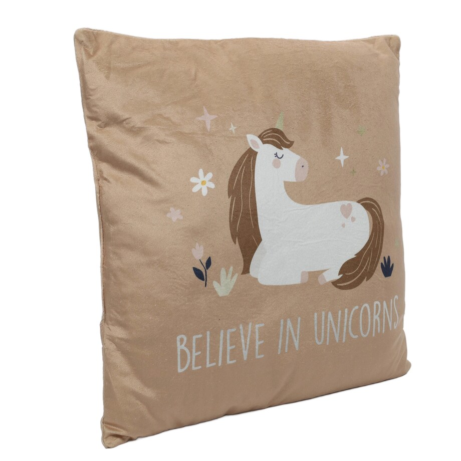 Poduszka dekoracyjna z jednorożcem, 40 x 40 cm