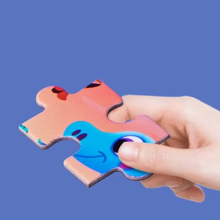 Puzzle magnetyczne - Poziom 1 - Lew, Panda, Żyrafa