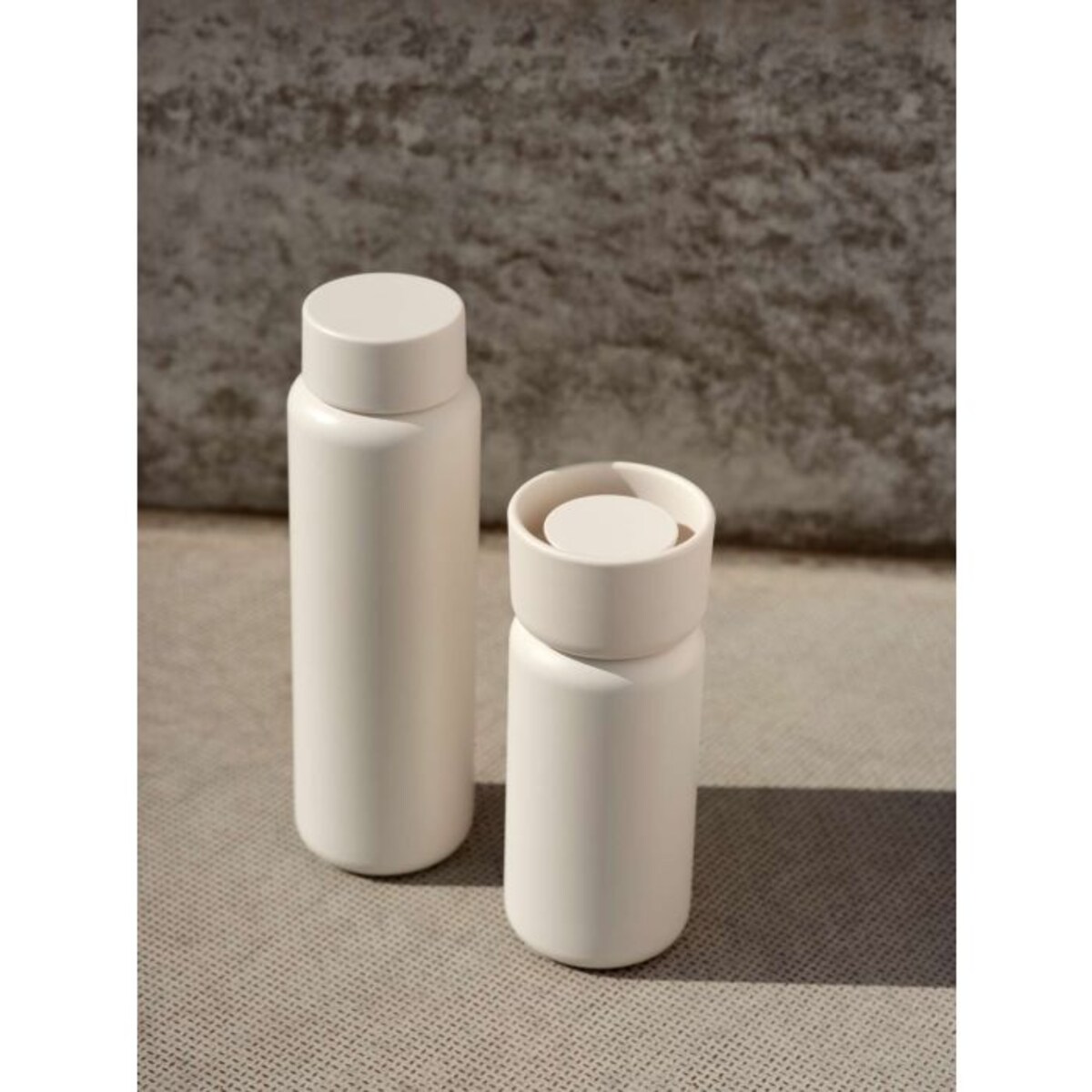 Kubek termiczny butelka 650 ml Cream Singles 37796