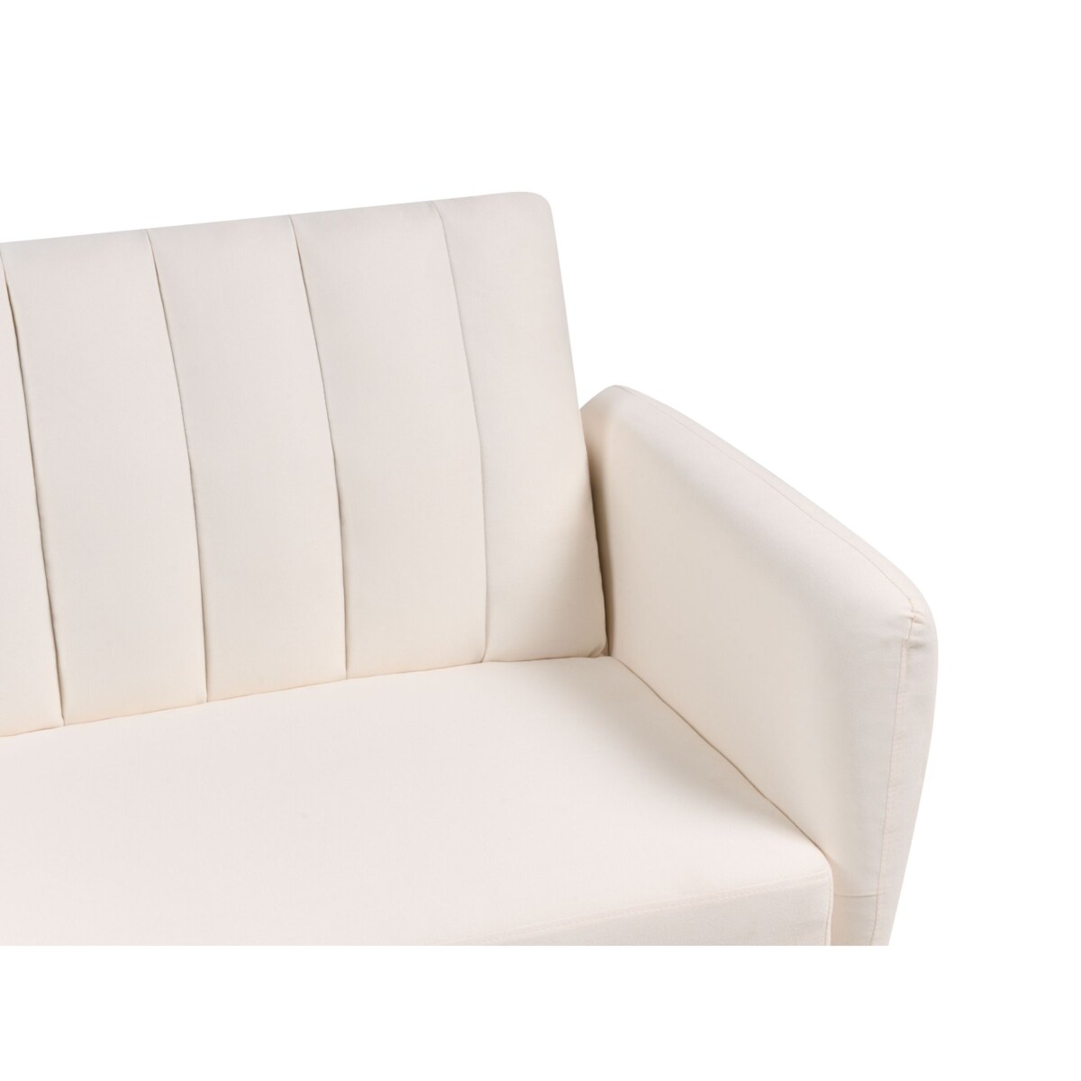 Sofa rozkładana jasnobeżowa VIMMERBY