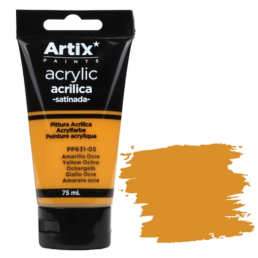 farba akrylowa artix pp631-05 yellow orchre 75ml