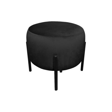 Pufa WILFRED MG VELVET czarna