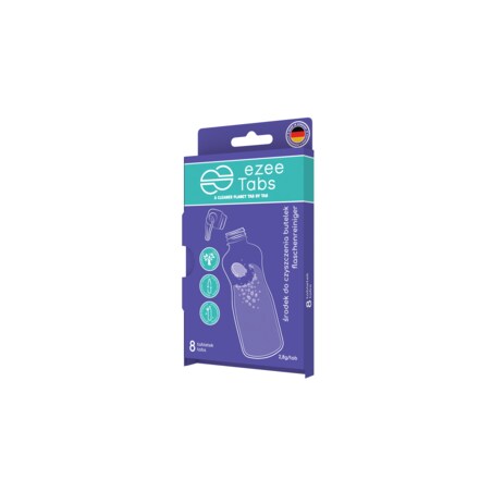 EZEETABS TABLETKI CZYSZCZĄCE DO ROZPUSZCZANIA, DO BUTELEK, 8x 3g