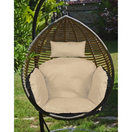 Poduszka Na Krzesło Ogrodowe 112X113 Cm Bocianie Gniazdo Fotel Wodoodporne