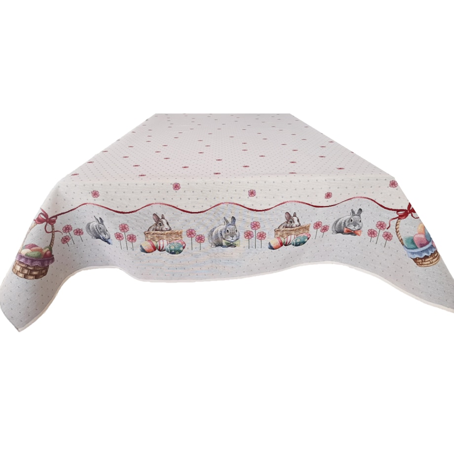 Obrus Wielkanocny 140X280 Cm Na Stół Ozdobny Dekoracyjny Leveret