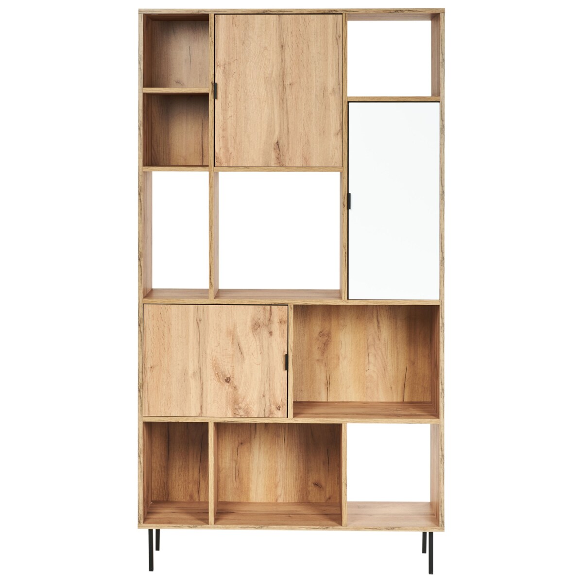 Regał 5 półek AMOS Jasne drewno