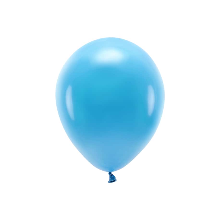 Balony Eco 30cm pastelowe, turkus (1 op. / 10 szt.)