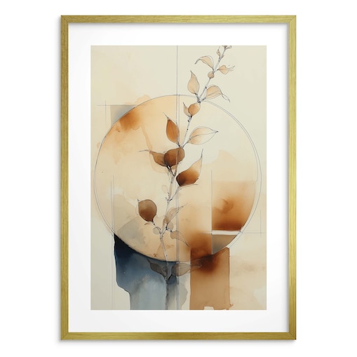 Obrazy na ścianę Plakaty Boho w ramie do salonu sypialni 50x70